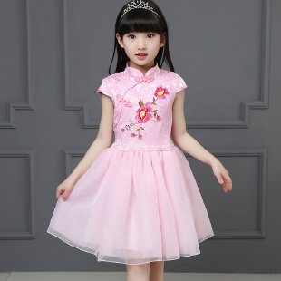 Children's Voice&Ethnic Style Gauze Skirt