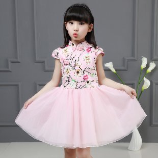 Children's Voice&Ethnic Style Gauze Skirt