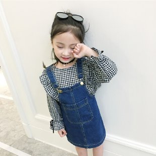 Dameng Rabbit Children's Clothing&Denim Overalls