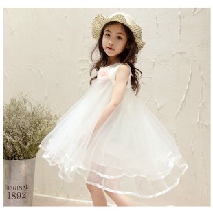 Fruit Xili&Two-Color Korean Gauze Skirt