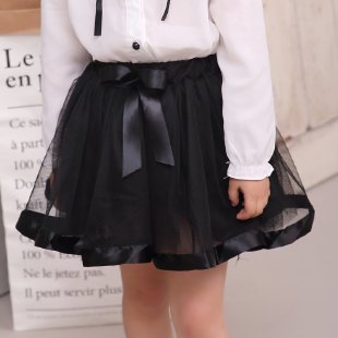 Ice man&Bow Waist Skirt