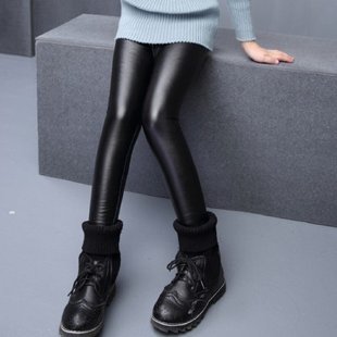 Baby Fun&Three Models Fleece Leather Pants2019Autumn and Winter