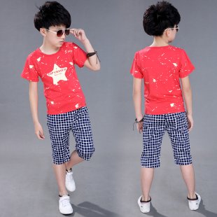 Hangqin&Boy's Five-Pointed Star Suit