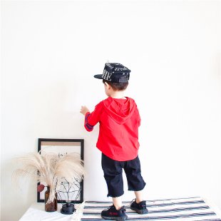 Mommia Me&Black Cotton Ribbon Pants