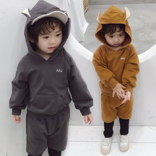 Dameng Rabbit Children's Clothing&Fake three-piece suit