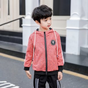 Happy Beibei&Autumn and Winter Boys Color Stripes Suit