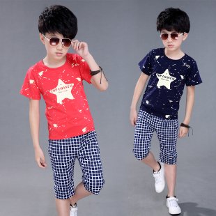 Hangqin&Boy's Five-Pointed Star Suit