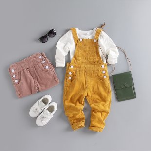 100 Million Trees&Corduroy Overalls Suit