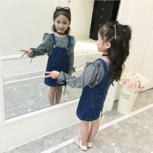 Dameng Rabbit Children's Clothing&Denim Overalls