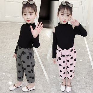 Dameng Rabbit Children's Clothing&Suit Dots