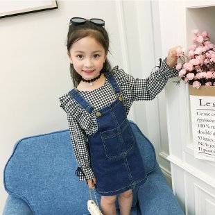 Dameng Rabbit Children's Clothing&Denim Overalls