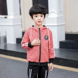 Happy Beibei&Autumn and Winter Boys Color Stripes Suit